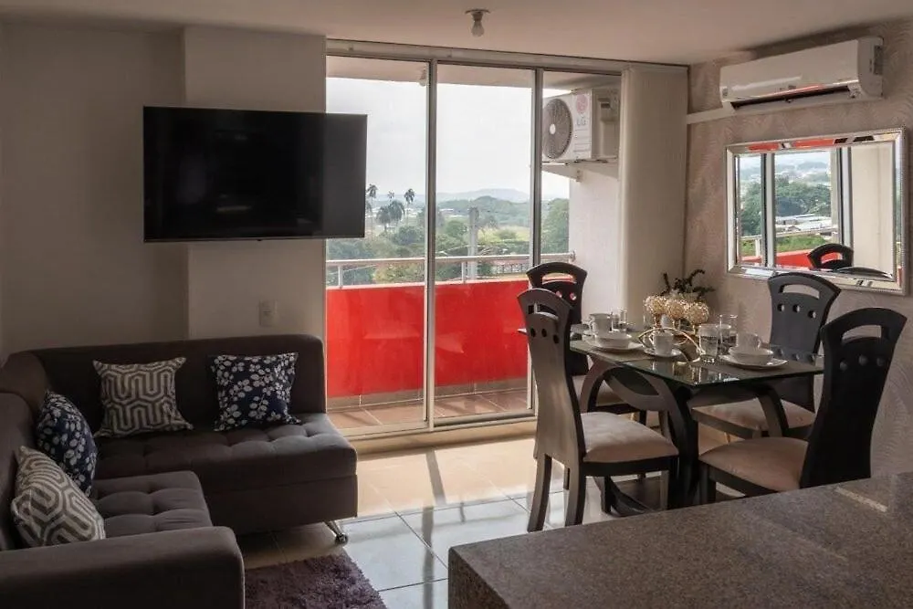 Fascinante Hacienda Real Cali 3Hab /2Ba/Piscina Apartment